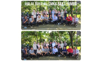 Halal Bihalal Keluarga Besar SMKK Bakti Rimba