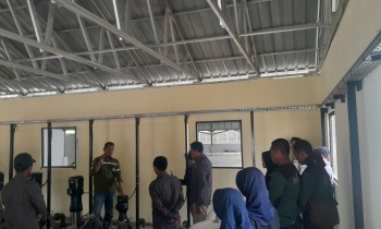 Kegiatan PKL Rimbawan SMK Kehutanan Bakti Rimba di BPDAS Mahakam Berau pada Minggu kedua