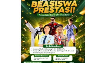 🎓🌱*BEASISWA PRESTASI SMK KEHUTANAN BAKTI RIMBA!*