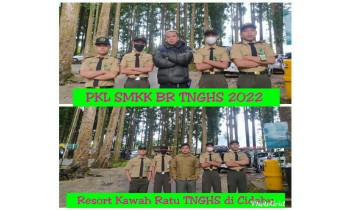 PKL SMK Kehutanan Bakti Rimba di Resort  Kawah Ratu