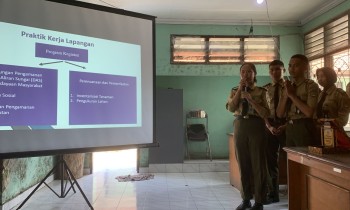 Kegiatan penutupan PKL di Dinas Kehutanan KPH Bali Barat