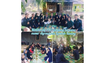Monitoring PKL Lampung bersama Owner Agrowisata Lembah Kuning