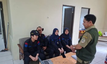 Penjemputan Praktik Kerja Lapang Hutan Penelitian Cikole Lembang