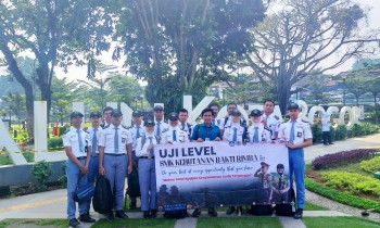 Uji Level SMKK Bakti Rimba Mata pelajaran Inventarisasi dan pemetaan pohon di Alun-Alun Kota Bogor