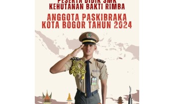 Fahri Albani lolos seleksi Calon Paskibraka Kota Bogor Tahun 2024.