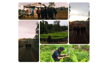 Kegiatan PKL SMK Kehutanan Bakti Rimba di PT. Permata Borneo Abadi