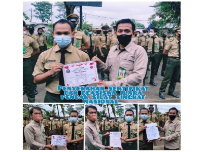 Penyerahan Sertifikat dan Beasiswa Kejuaraan Pencak Silat Tingkat Nasional