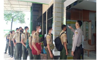 Penerimaan Peserta PKL SMK Kehutanan Bakti Rimba Kelas X di BPDASHL Citarum-Ciliwung