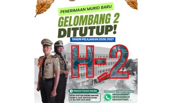 48 JAM TERAKHIR! Pendaftaran SMK Kehutanan Bakti Rimba