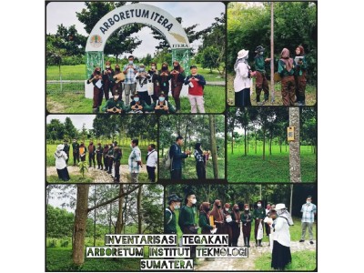 PKL BPDASHL WSS LAMPUNG : Inventarisasi Tegakan Arboretum Institut Teknologi Sumatera.