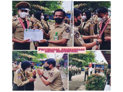 Penyerahan Penghargaan Siswa Berprestasi, SMK Kehutanan Bakti Rimba