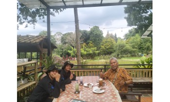 Monitoring Praktik Kerja Lapang (PKL) di lokasi Bamboo Sanctuary