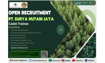 Open Recruitment  PT. Surya Hutani Jaya