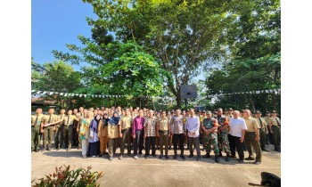 Upacara Penyematan & Kenaikan Evolet