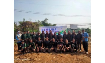 Giat penanaman pohon bersama Kwarcab Kota Bogor