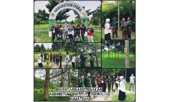 PKL BPDASHL WSS LAMPUNG : Inventarisasi Tegakan Arboretum Institut Teknologi Sumatera.
