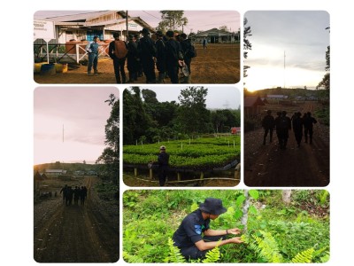Kegiatan PKL SMK Kehutanan Bakti Rimba di PT. Permata Borneo Abadi