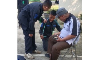 Ujian Praktek SMK Kehutanan Bakti Rimba