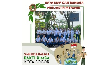 MPLS hari kedua Angkatan 10 SMK Kehutanan Bakti Rimba