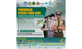 PENERIMAAN PESERTA DIDIK BARU SMK Kehutanan Bakti Rimba