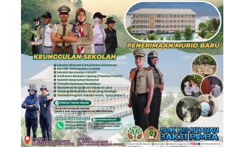 PENERIMAAN MURID BARU SMK KEHUTANAN BAKTI RIMBA Tahun Pelajaran 2026/2027