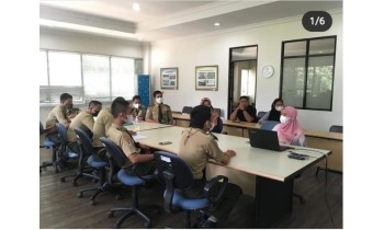 Serah terima PKL SMK Kehutanan Bakti Rimba di Rumpin Seed Source And Nursery Center