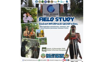Kunjungan Siswa Siswi SMK Kehutanan Bakti Rimba ke Badan Informasi Geospasial (BIG)