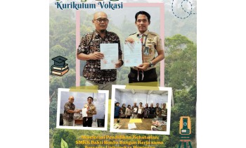 SMK Kehutanan Bakti Rimba Resmi Gandeng Universitas Kuningan (UNIKU)