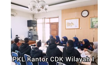 Penerimaan Peserta Didik PKL di Kantor Cabang Dinas Kehutanan Wilayah I