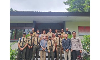 Penjemputan Siswa-i di Unit Pelaksana Teknis Daerah KPH Bali Barat