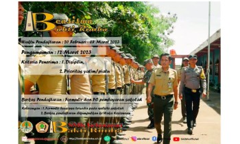 Pembukaan Pendaftaran Beasiswa SMK Kehutanan Bakti Rimba