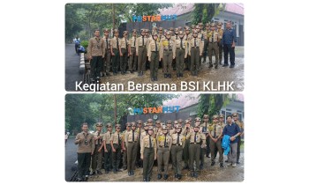 Kegiatan bersama BSI KLHK