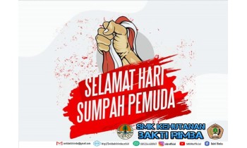Selamat Hari Sumpah Pemuda SMK Kehutanan Bakti Rimba 