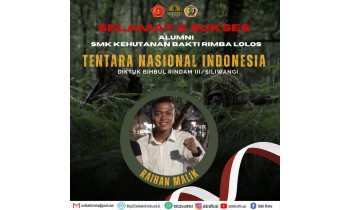 Selamat & Sukses Alumni Lolos TNI