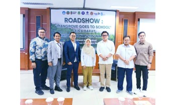 Bersinergi untuk pengelolaan ekosistem mangrove dan kemajuan pendidikan Indonesia